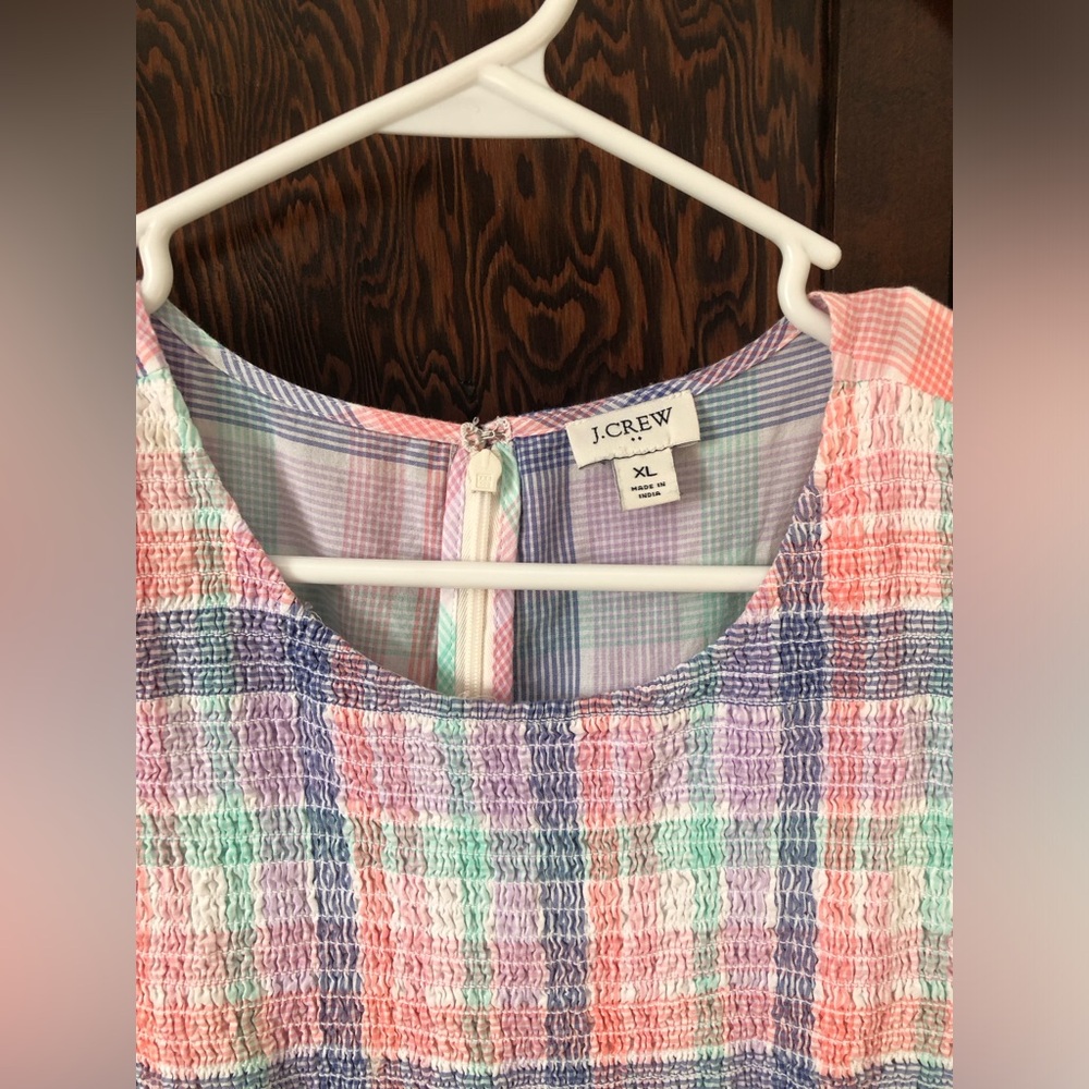 J. Crew Multicolor Plaid Dress - Picture 4 of 7